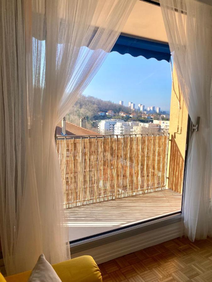 Bergson Top - Appart 80M2, 2 Grandes Chambres, Entierement Renovee Et Equipee, Lumineux, Wifi, Balcon, Calme, Vue Imprenable Saint-Etienne  Zewnętrze zdjęcie