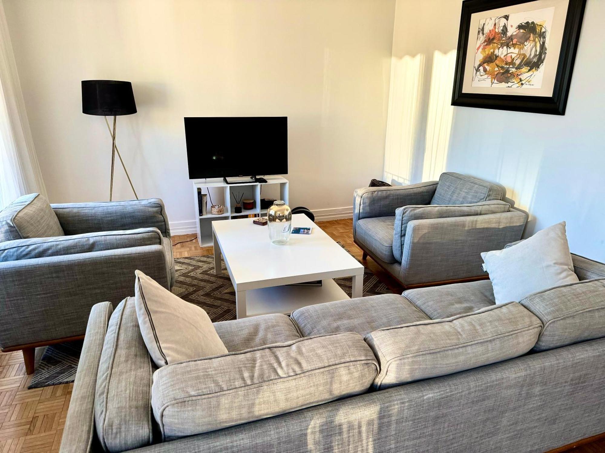 Bergson Top - Appart 80M2, 2 Grandes Chambres, Entierement Renovee Et Equipee, Lumineux, Wifi, Balcon, Calme, Vue Imprenable Saint-Etienne  Zewnętrze zdjęcie