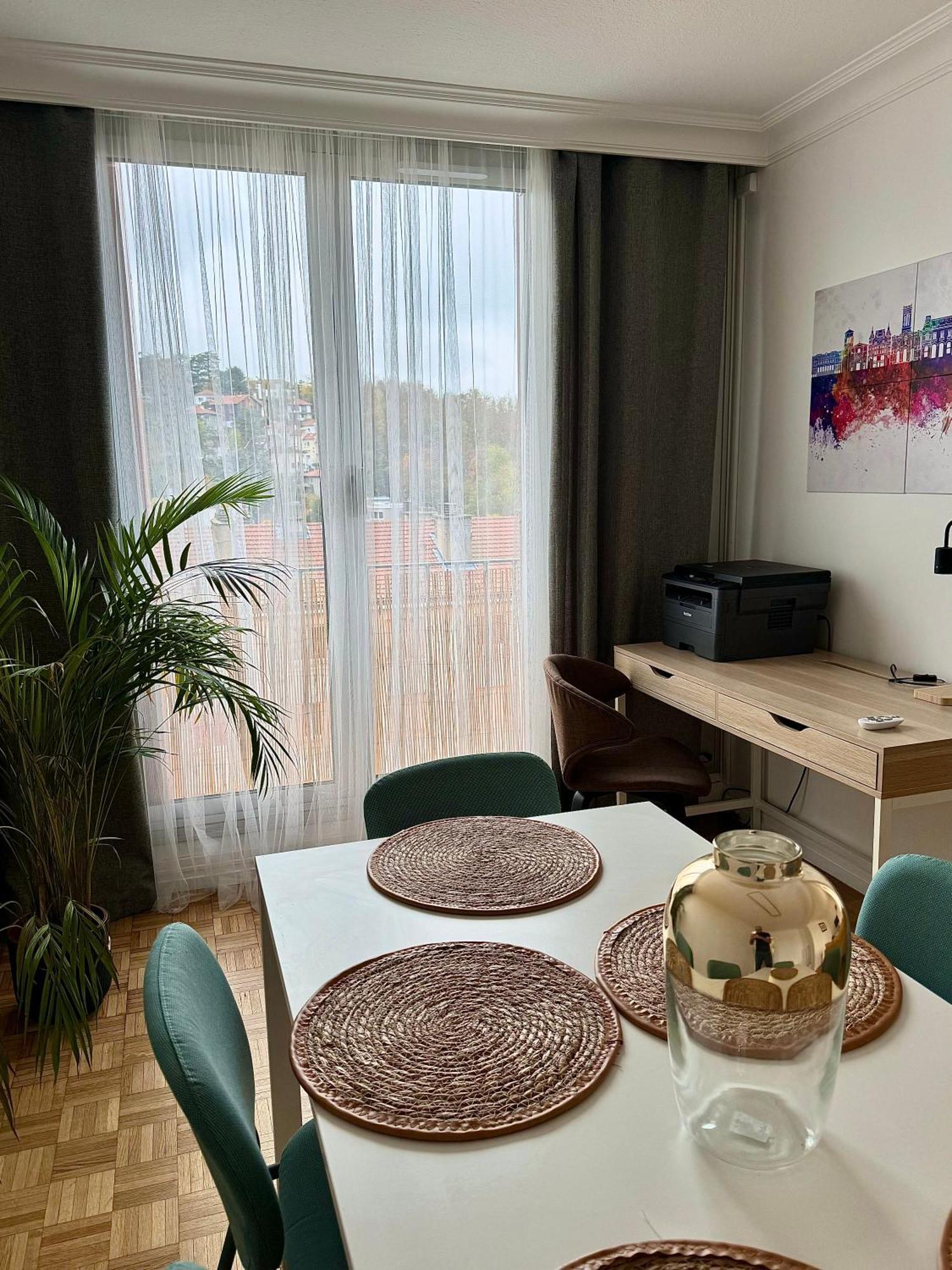 Bergson Top - Appart 80M2, 2 Grandes Chambres, Entierement Renovee Et Equipee, Lumineux, Wifi, Balcon, Calme, Vue Imprenable Saint-Etienne  Zewnętrze zdjęcie